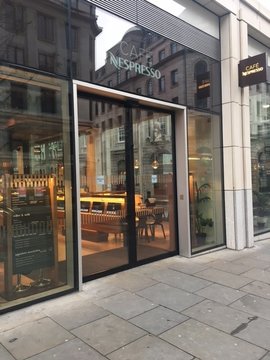 Nespresso Automatic Door Installation Central London