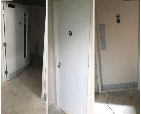 Fire Door installed Kingston Upon Thames by Windoor Maintenance