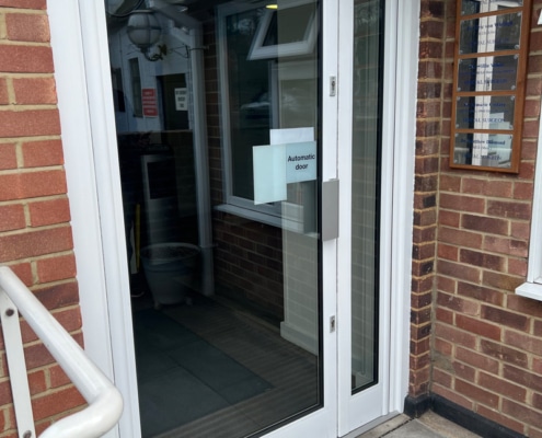 New Automatic Door Installed by Windoor Maintenance Brentwood Essex