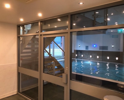 Glazed Screenwork & Doors, Crowne Plaza Docklands, Windoor Maintenance