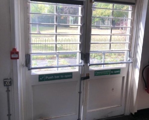 fire exit doors London
