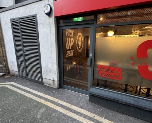 shop door repaired in London