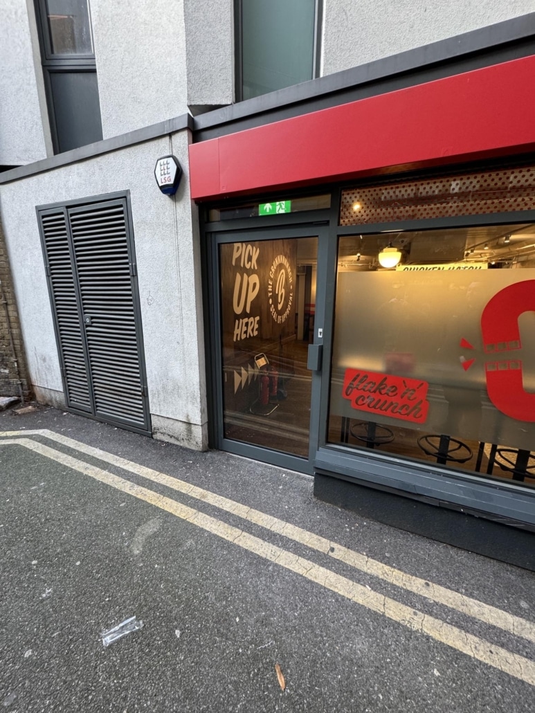 shop door repaired in London